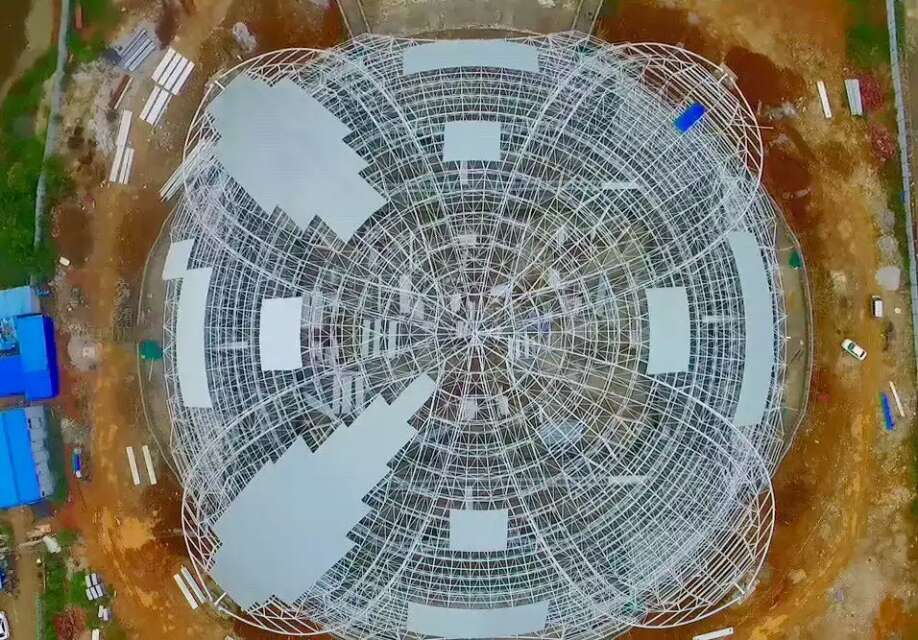 潜江体育馆网架